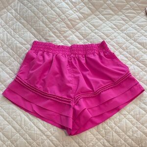 Pink Free People Movement Athletic Shorts